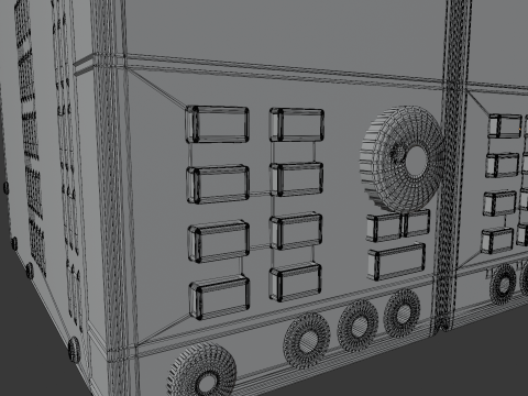 Laboratory power supply 3D Model