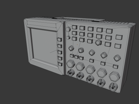Oscilloscope 3D मॉडल