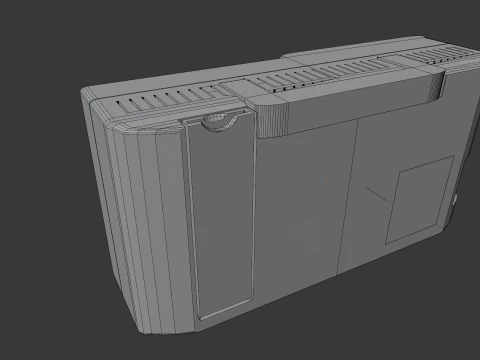 Oscilloscope 3D Model