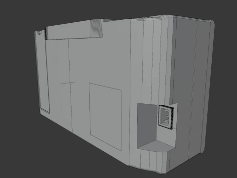 Oscilloscope 3D Model