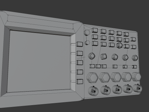 Oscilloscope 3D मॉडल