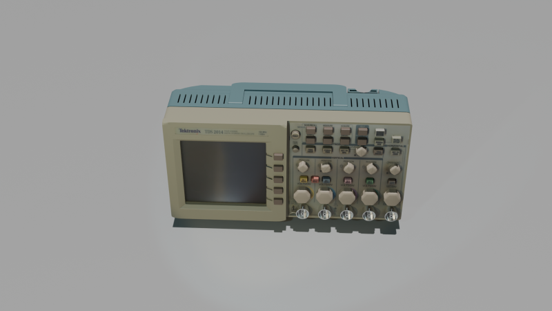 Oscilloscope 3D मॉडल .c4d .max .obj .3ds .fbx .stl .blend