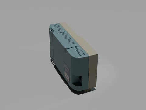 Oscilloscope 3D Model