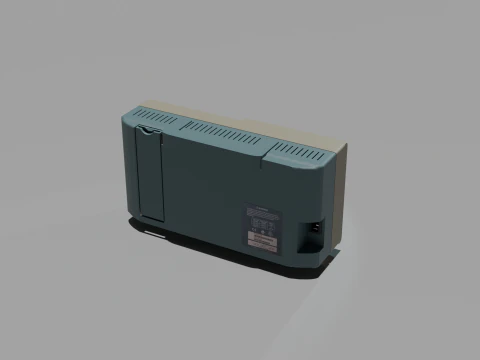 Oscilloscope 3D Model