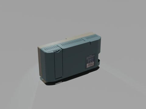 Oscilloscope 3D मॉडल