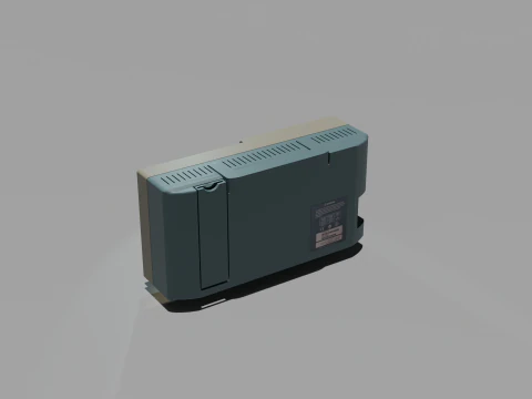 Oscilloscope 3D Model