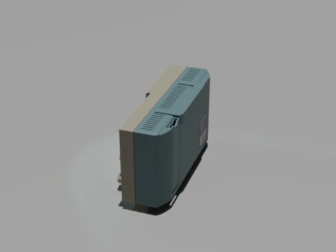 Oscilloscope 3D Model