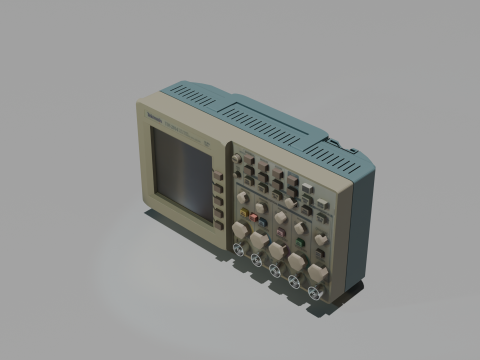 Oscilloscope 3D मॉडल