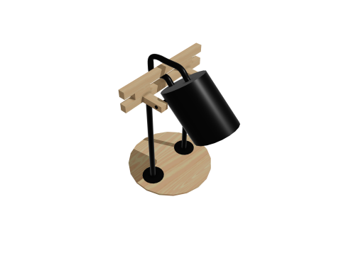 Modern Style Lamp 3D 模型