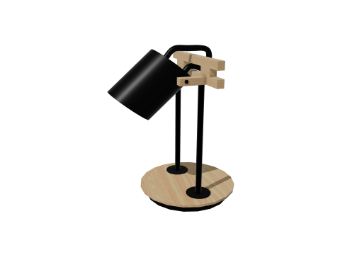 Modern Style Lamp 3D 模型