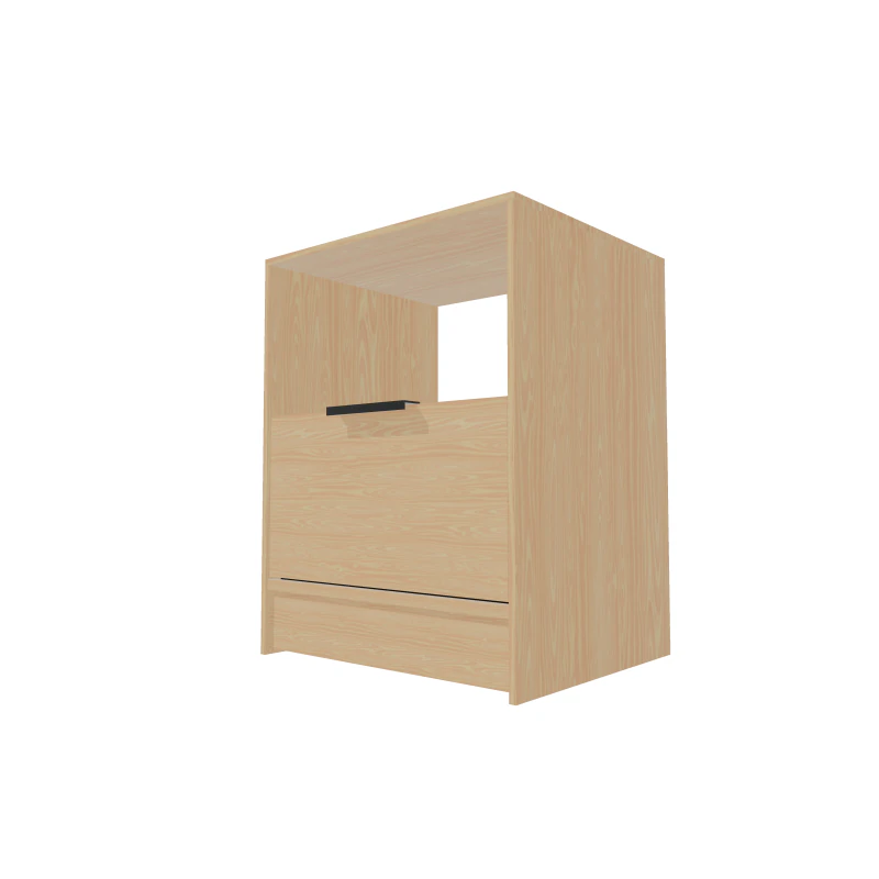 Modern Nightstand 3D Model .c4d .max .obj .3ds .fbx .stl .blend 
