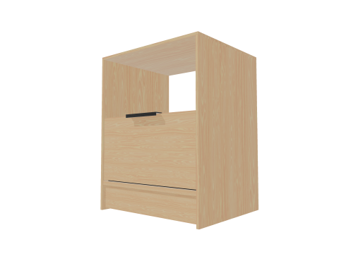 Modern Nightstand 3Dモデル