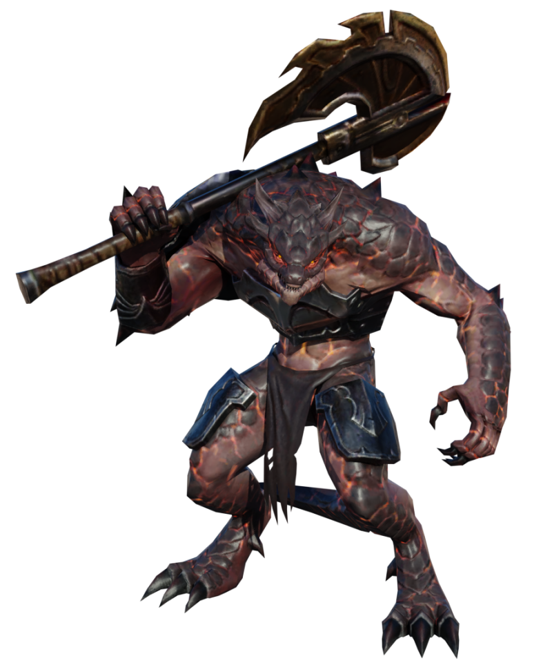 Creature Boss monster humanoid Mutant alien 3D Model .c4d .max .obj .3ds .fbx .stl .blend 