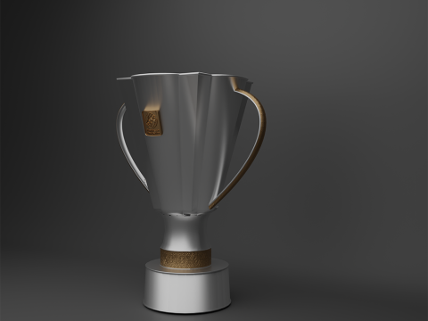Ukraine Supercup Trophy Modèle 3D