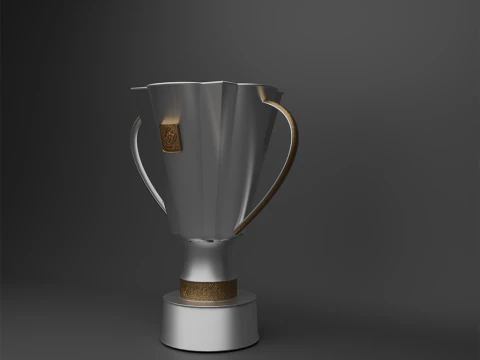 우크라이나 슈퍼컵 트로피 3D 모델
