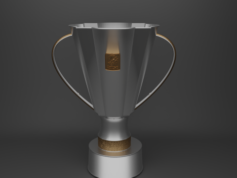 ウクライナスーパーカップトロフィー 3Dモデル