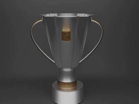 Ukraine Supercup Trophy 3D Model