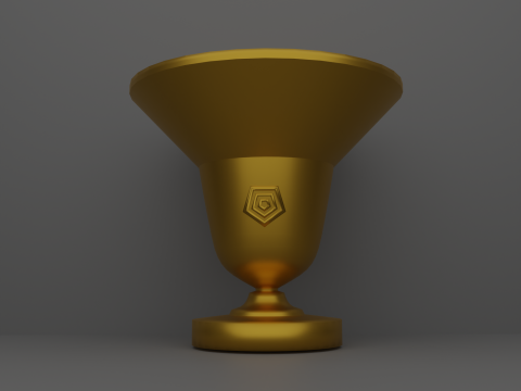 Ukraine PFL Trophy Professional Football League 3D 모델
