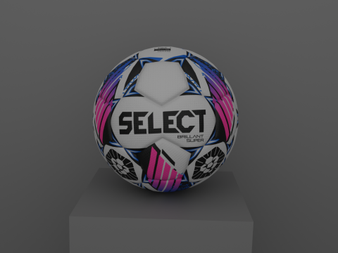 Select Briliant Super PFL Ball 3D Model