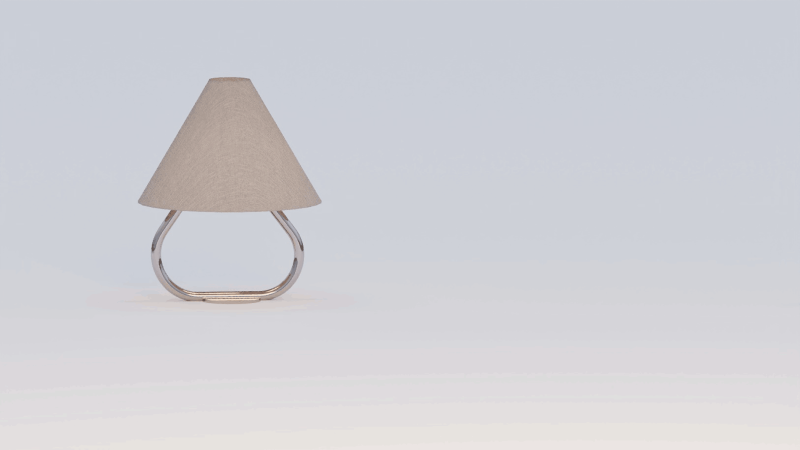 Table lamp 3D Model .c4d .max .obj .3ds .fbx .stl .blend 