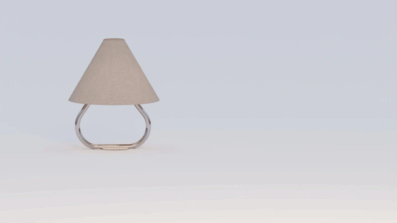 Table lamp 3D Model .c4d .max .obj .3ds .fbx .stl .blend 