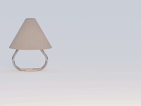 Table lamp 3D 模型