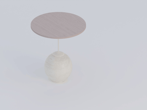 Side table Modèle 3D