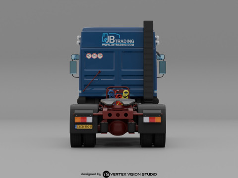 RENAULT R420 6X4 V8 Turbo Intercooler 3D Model