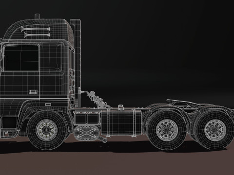 RENAULT R420 6X4 V8 Turbo Intercooler 3D Model