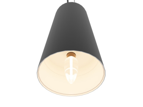 Modern Minimalist Pendant Light 3D Model