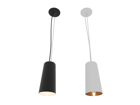 Modern Minimalist Pendant Light 3D Model