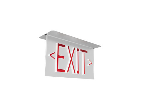 Exit sign 3D Model