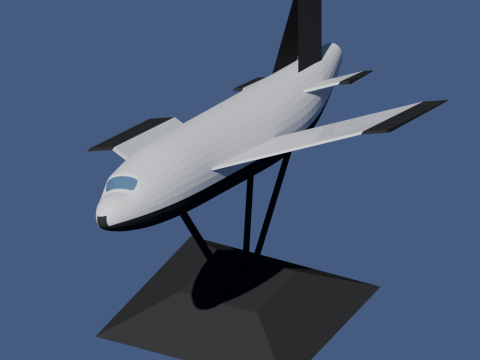Space Plane Modelo 3D