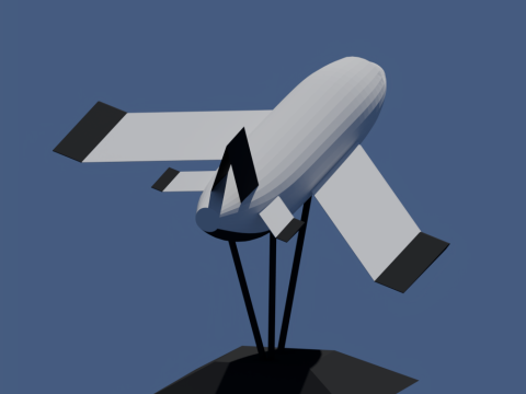 Space Plane 3D Model