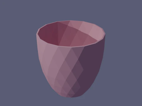 植木鉢 3Dモデル