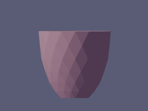 Plant Pot Model 3D