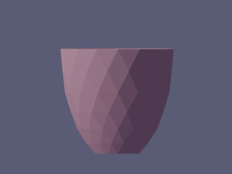 Plant Pot 3D Model