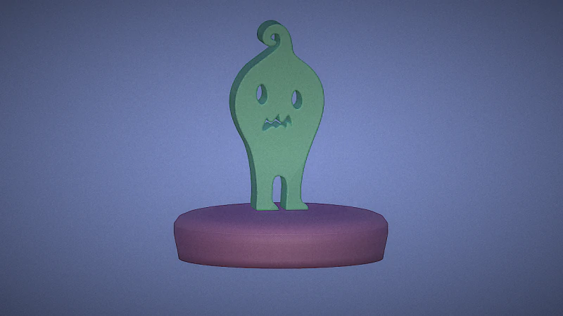 Krobus 3D Print Model .c4d .max .obj .3ds .fbx .stl .blend 