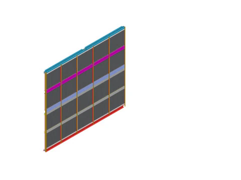 Filtro met&aacute;lico Modelo 3D