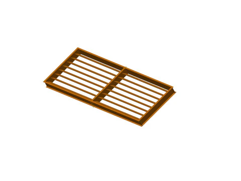 Amortecedor Modelo 3D