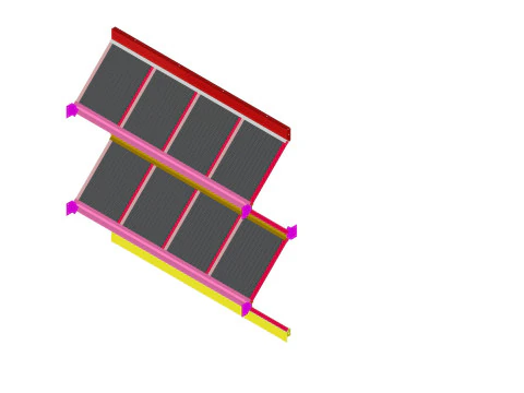 Filtro met&aacute;lico W Modelo 3D