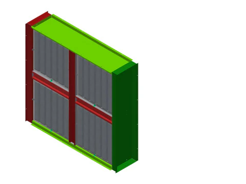 Filtro Hepa Modelo 3D