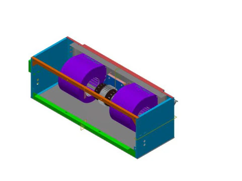 Duct Fancoil 3D Model