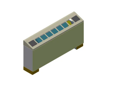 Final Fan coil 3D Model