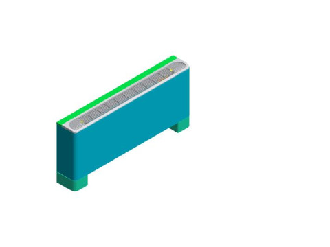 Fancoil Polimery 600 CFM Modèle 3D