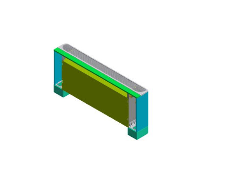Fancoil Polimery 600 CFM Modèle 3D