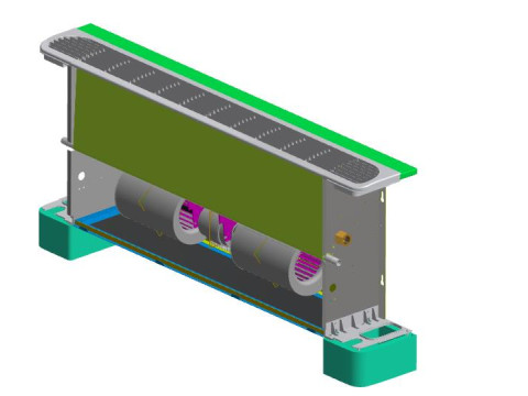 Fancoil Polimery 600 CFM Modèle 3D