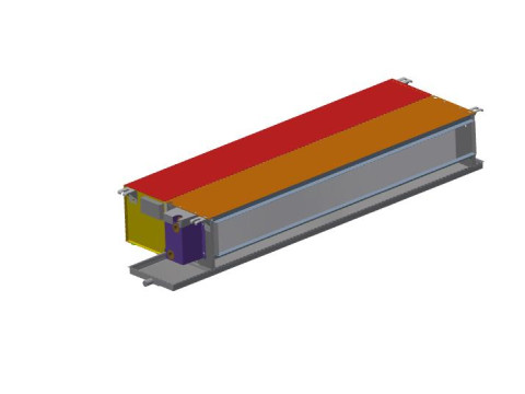 Fancoil 1000 CFM plenium Modelo 3D