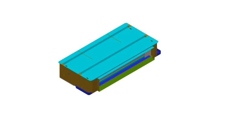 Fancoil 600 CFM Plenium Novo Corpo Modelo 3D .c4d .max .obj .3ds .fbx .stl .blend