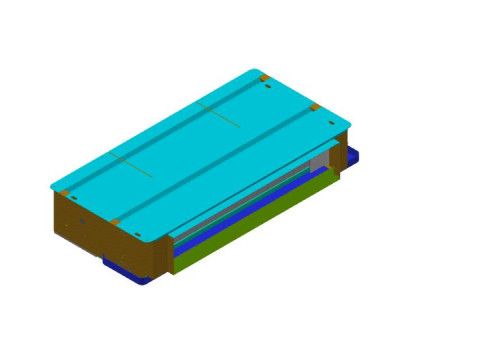 Fancoil 600 CFM Plenium New Body 3D Model